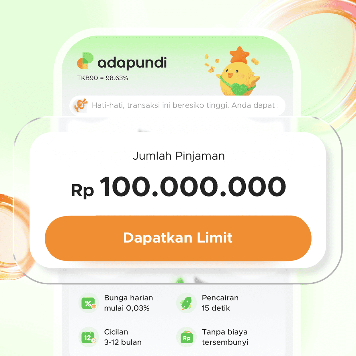 Simulasi Pinjaman Adapundi