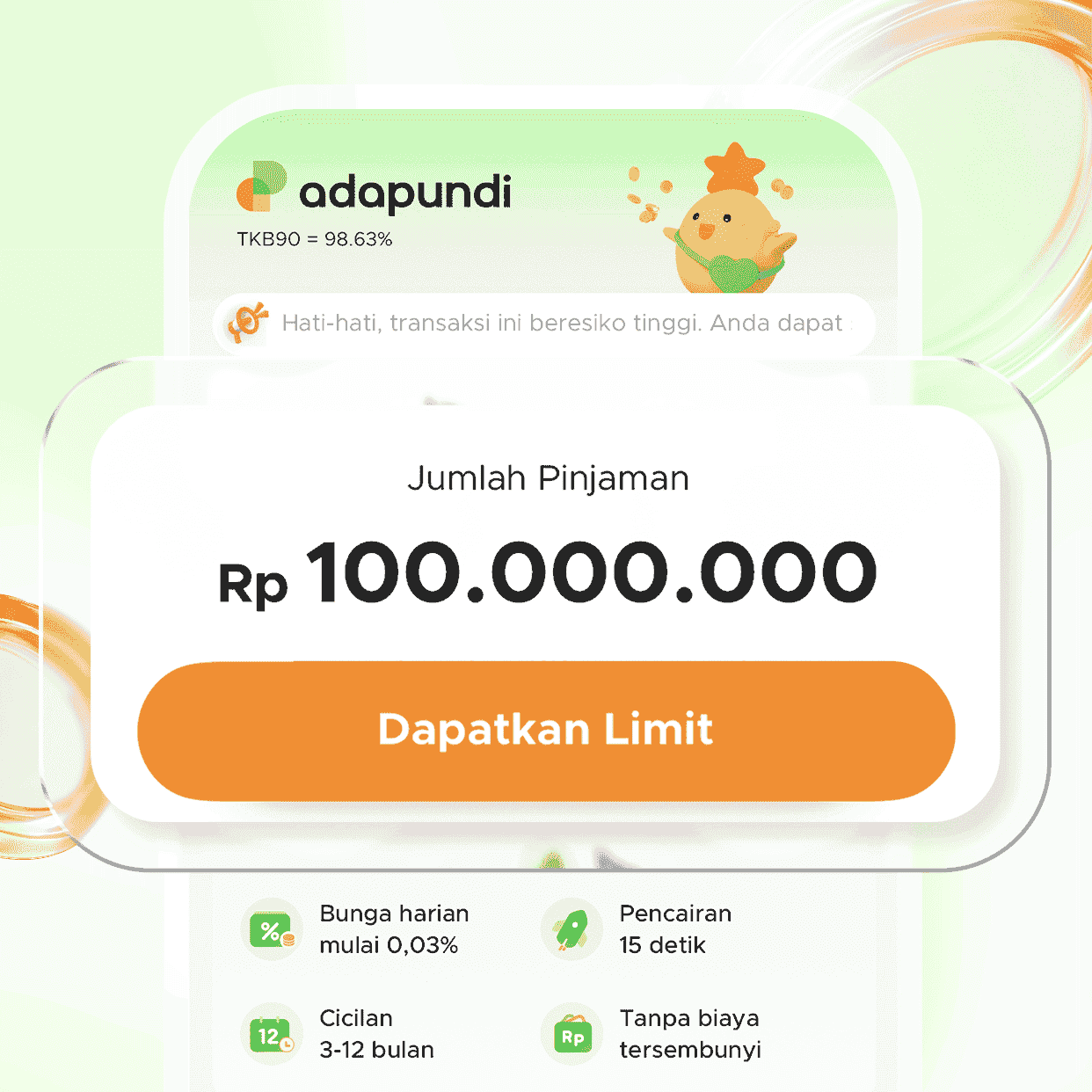 Simulasi Pinjaman Adapundi