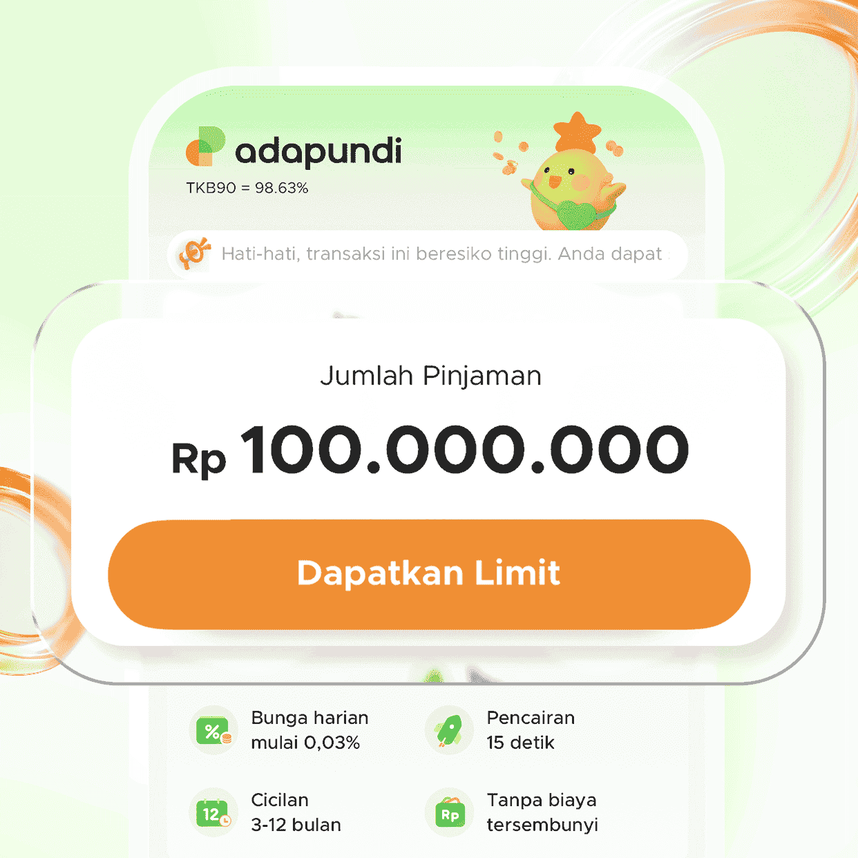 Simulasi Pinjaman Adapundi